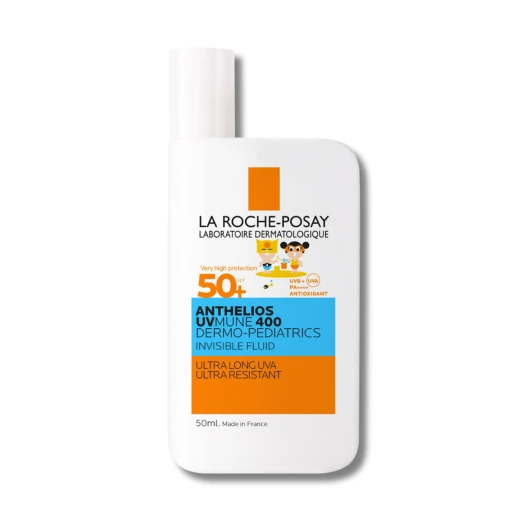 La Roche-Posay, ANTHELIOS UVMUNE 400 DERMO - PEDIATRICS Nevidni fluid za zaščito pred soncem za otroke SPF50+, 50 ml