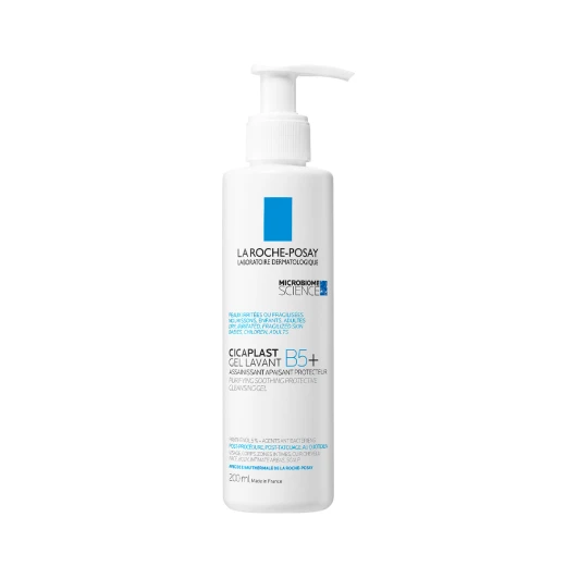 La Roche-Posay, CICAPLAST GEL LAVANT B5+ Pomirjevalni in zaščitni gel za vsakodnevno umivanje, 200 ml