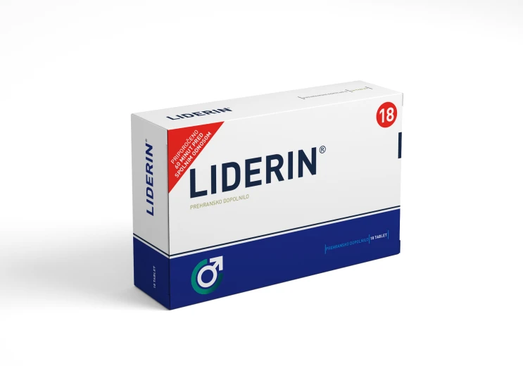 Liderin®, za moško potenco*, 18 tablet
