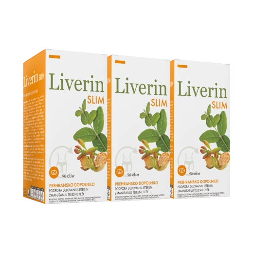 Liverin Slim, XXL ponudba, 3x90 tablet