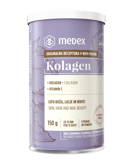 Medex, kolagen v prahu z vitaminom C, 150 g