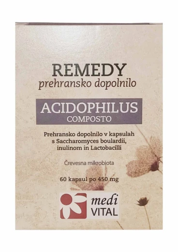 Medivital, Acidophilus composto, 60 kapsul