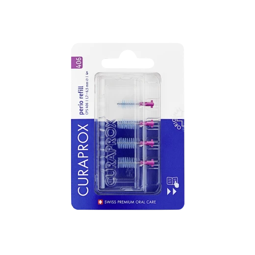 Medzobne ščetke Curaprox CPS 406 perio refill 4/1