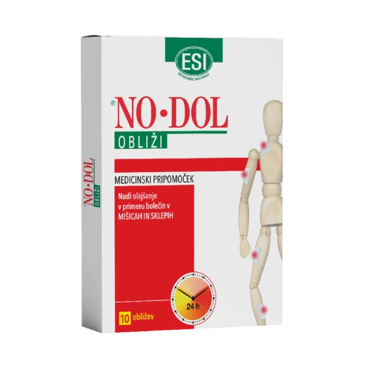 Nodol, obliži za enkratno uporabo, 10 obližev