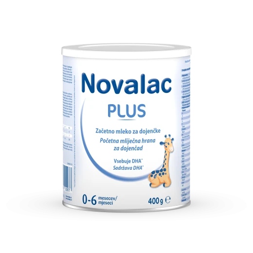 Novalac Plus, začetno mleko za dohranjevanje, 400 g