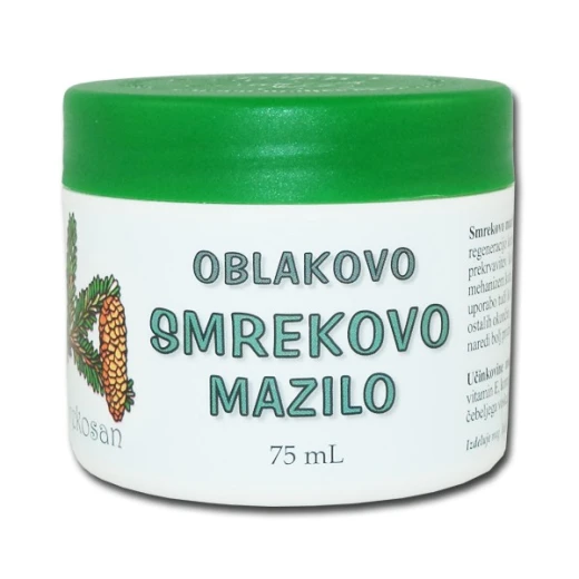 Oblakovo smrekovo mazilo, 75 ml