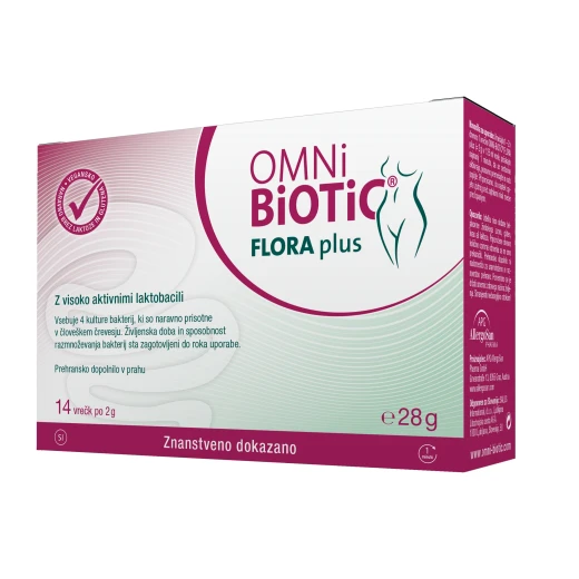 OMNi-BiOTiC® FLORA Plus, 14 vrečk po 2 g (28 g)