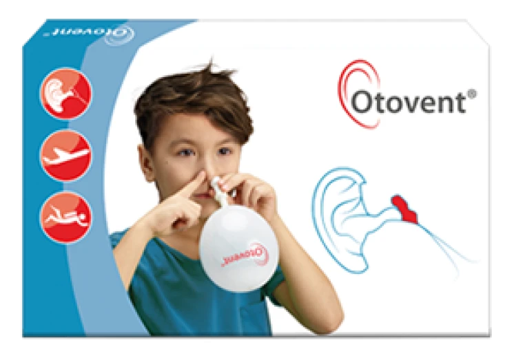 Otovent®, podpora pri težavah z uravnavanjem tlaka v ušesih