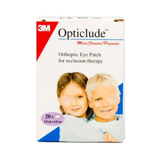 Otroški obliž za oko Opticlude, 20 kos