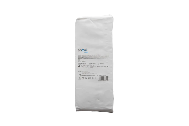 Sanol Care, kompresa netkana 6 sl, 5 x 5 cm, A100