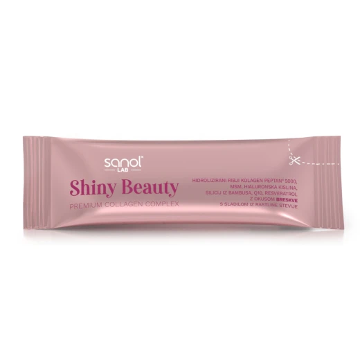 Sanol LAB, Shiny Beauty Premium Collagen Complex, 1 vrečka (enojno pakiranje)
