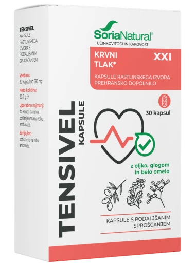 Soria Natural, Tensivel XXI kapsule, 30 kapsul
