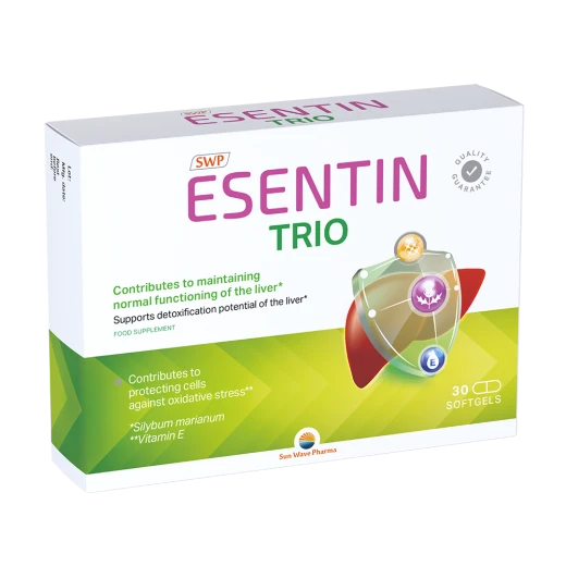 Sun Wave Pharma, Esentin Trio, 30 kapsul