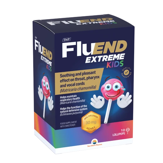 Sun Wave Pharma, Fluend Extreme Kids, 10 lizik