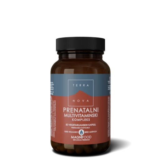 Terranova, Prenatalni multivitaminski kompleks, 50 kapsul