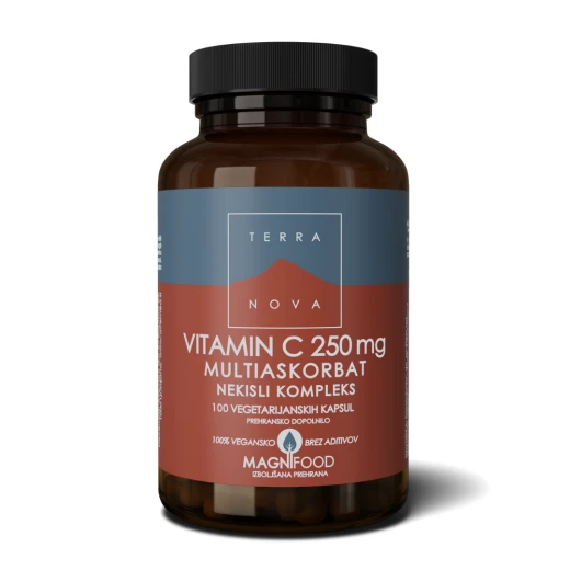 Terranova, Vitamin C, 100 kapsul