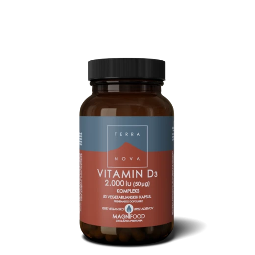 Terranova, Vitamin D3 Terranova, 50 kapsul