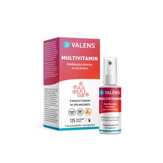 Valens, Multivitamin, ustno pršilo, 25 ml