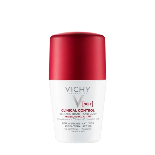 VICHY, DÉODORANT CLINICAL CONTROL 96h Roll-on dezodorant proti neprijetnemu vonju, 50 ml