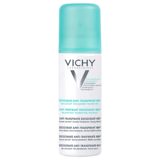 VICHY, DÉODORANT Dezodorant z antiperspirantom v razpršilu pod pritiskom za uravnavanje potenja 48h, 125 ml