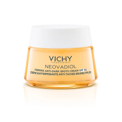 VICHY, NEOVADIOL Dnevna nega za učvrstitev kože in zaščito pred temnimi z zaščitnim faktorjem 50 v postmenopavzi, 50 ml