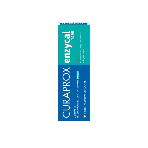 Zobna pasta Curaprox Enzycal 1450, 75 ml